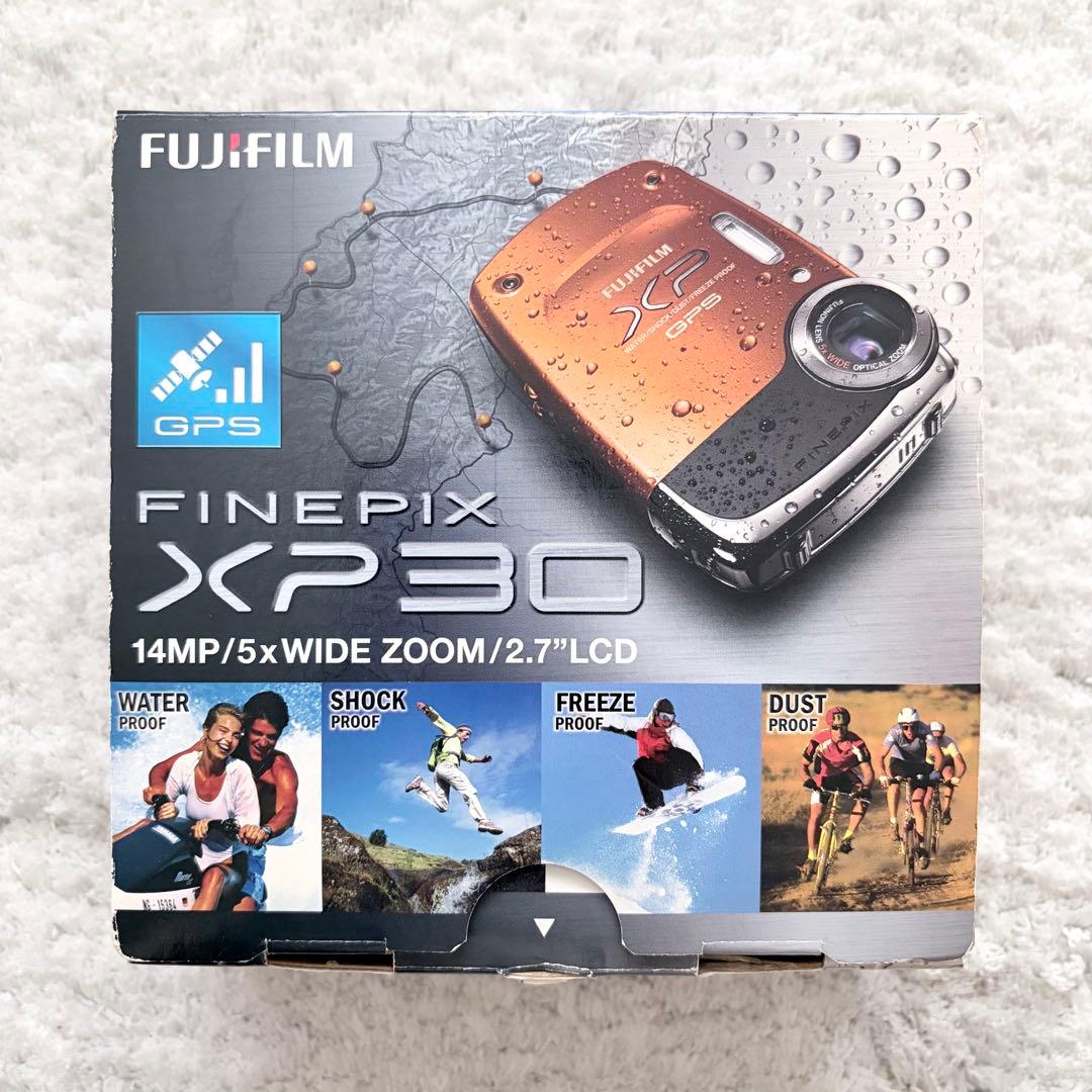 美品【動作確認済】FUJIFILM 富士フイルム FINEPIX XP30 防水