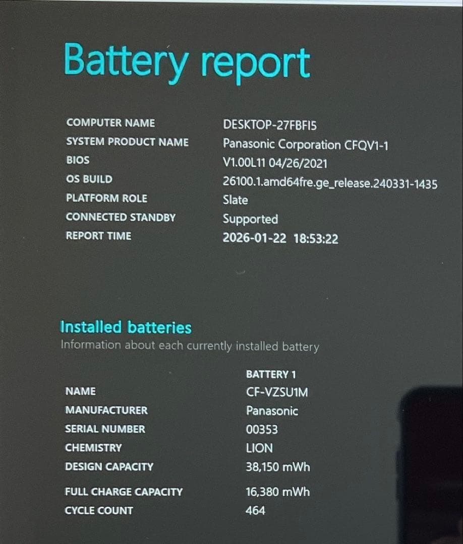 Let's note CF-QV1 第11世代 軽量2in1 ノートPC