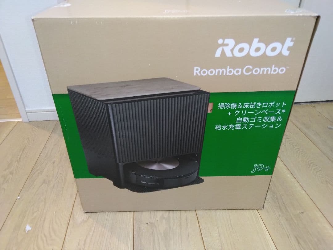 【最上位機種 使用97時間】ルンバ コンボj9+（24年）個装箱セットA