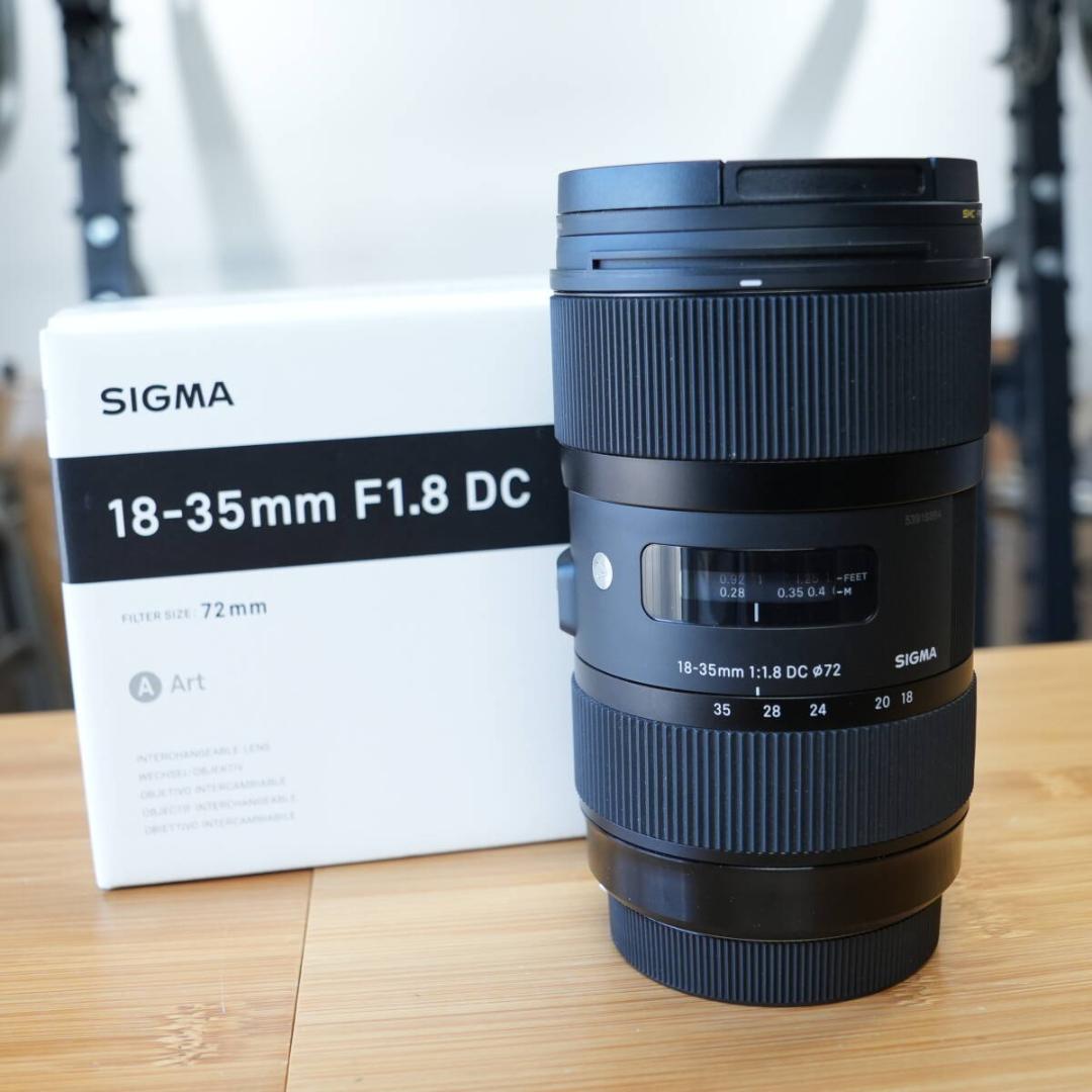 SIGMA 18-35mm F1.8 Art 013 EF用 元箱一式 美品