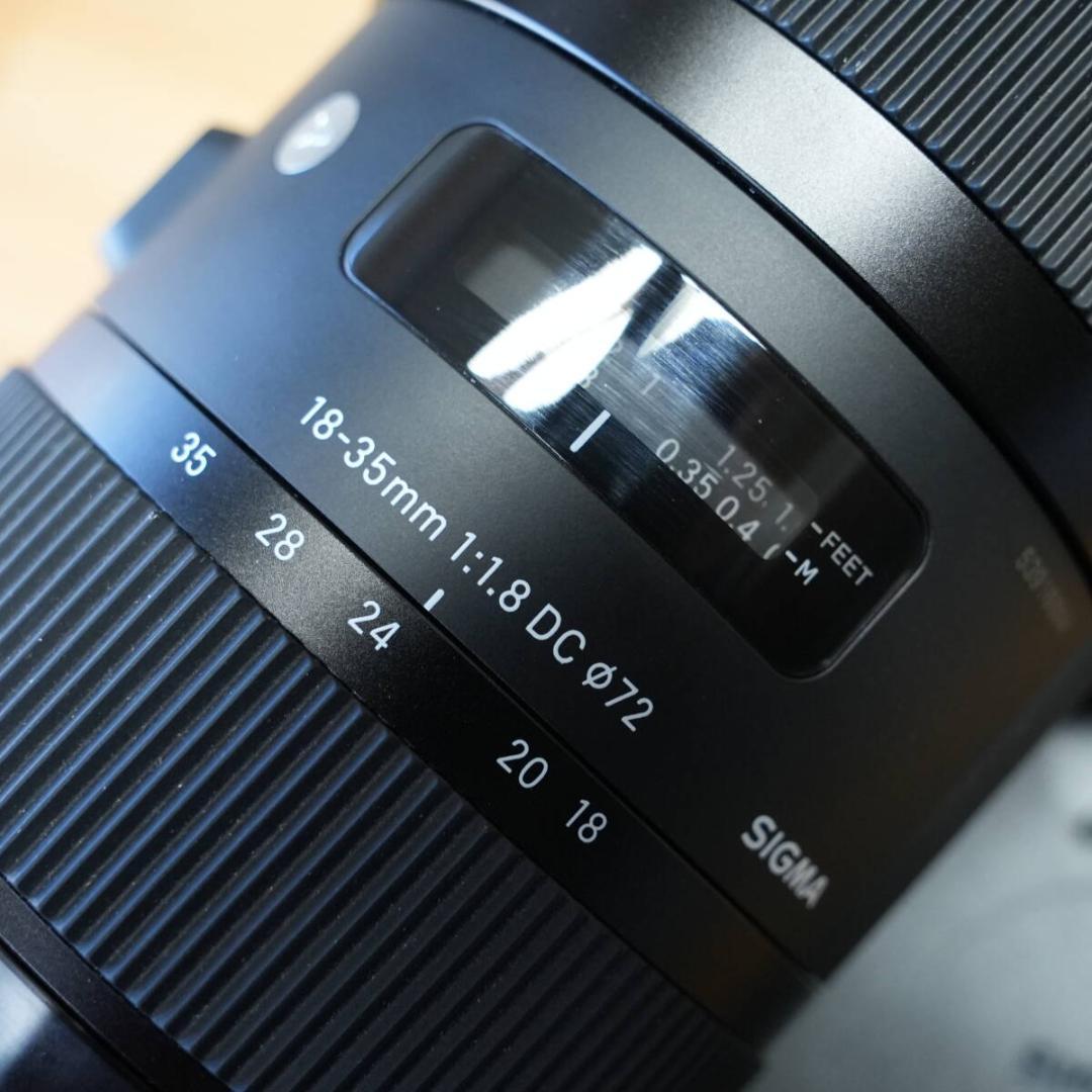 SIGMA 18-35mm F1.8 Art 013 EF用 元箱一式 美品