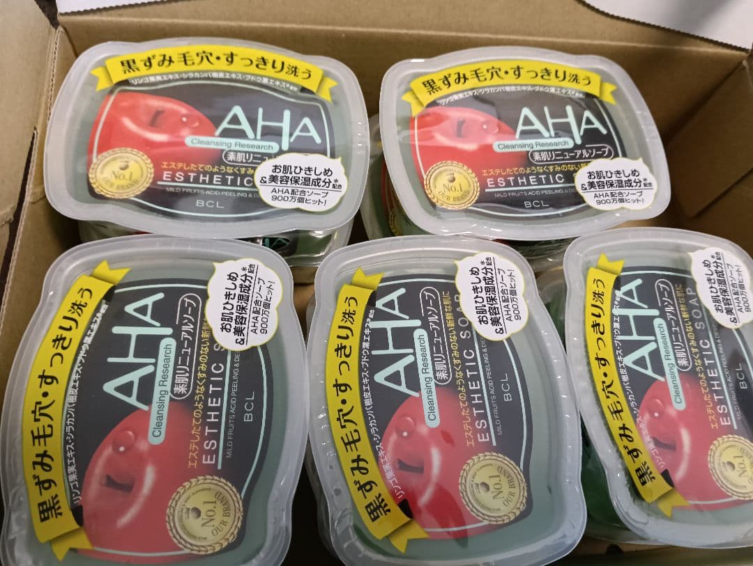 BCL AHA クレンジングリサーチ リニューアルソープ　100g　10個セット