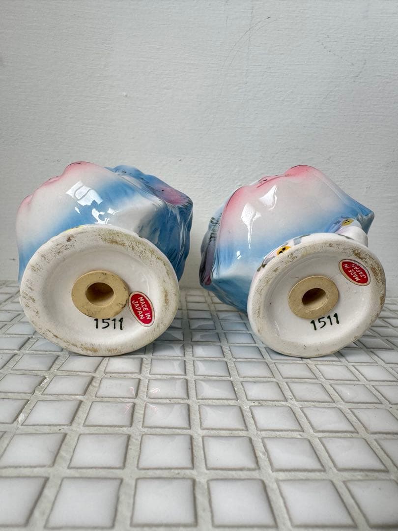 アンティーク雑貨 LEFTON Miss Priss salt&pepper