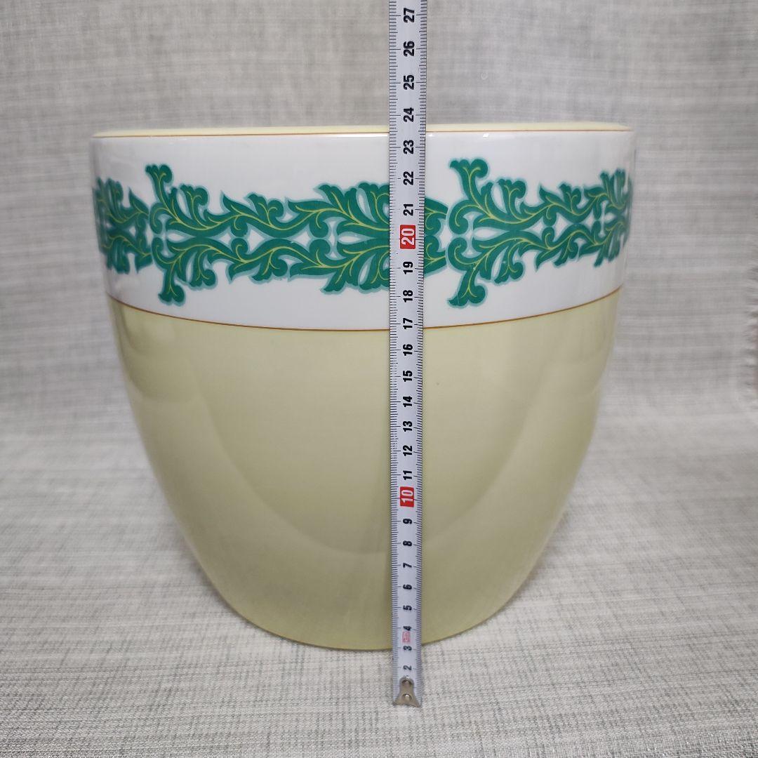 ノリタケ 火鉢 唐草紋火鉢 手焙り 鉢カバー 日本陶器 日陶印