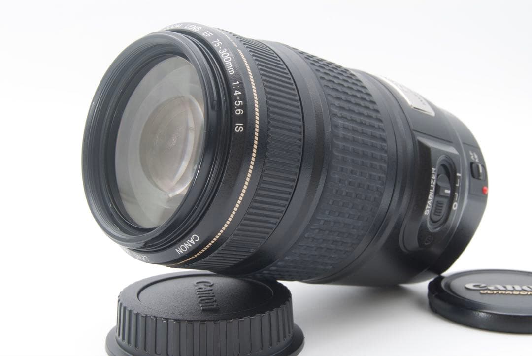 Canon EF 75-300mm IS USM 超望遠　デジタル一眼レフカメラ