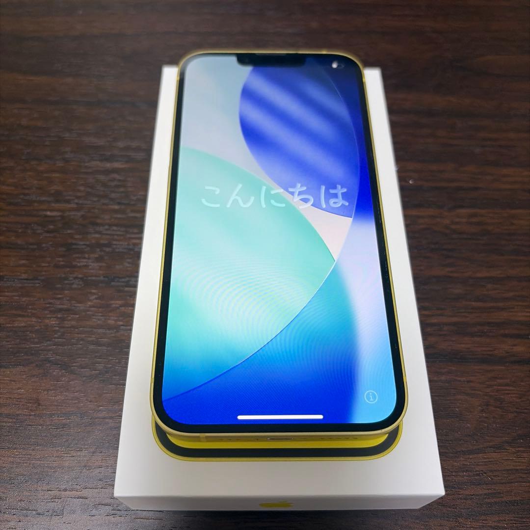 iPhone14 128GB イエロー SIMフリー 初期化済 即日発送可能