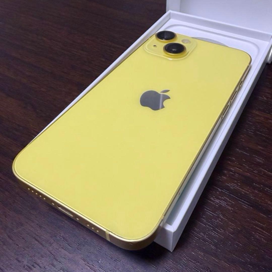 iPhone14 128GB イエロー SIMフリー 初期化済 即日発送可能