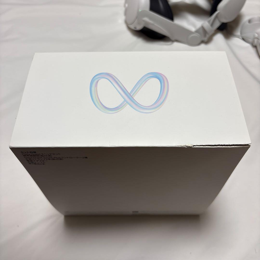  Quest3 128GB VRヘッドセット バッテリー ケース付き