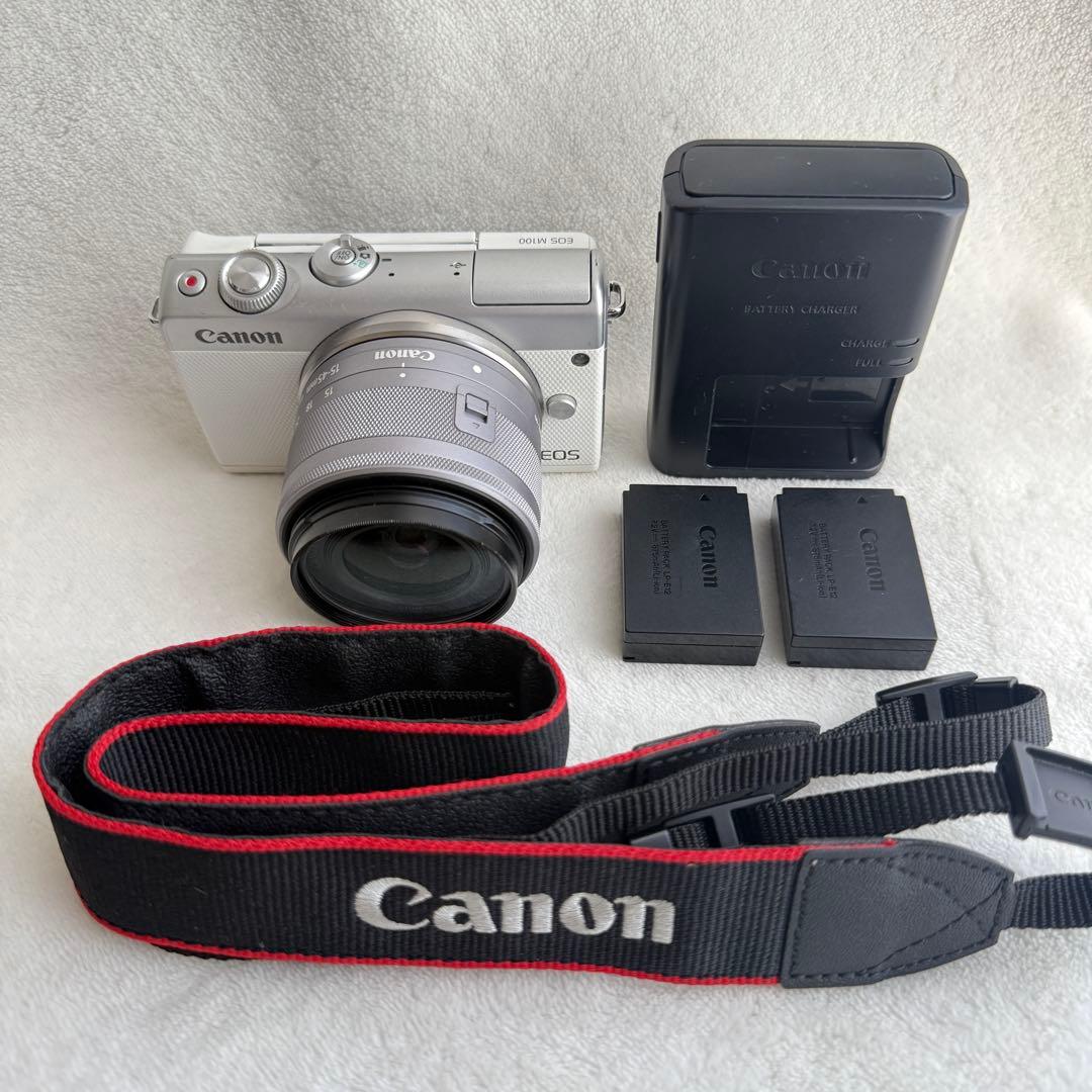 【明日午前発送可能】Canon EOS M100 ミラーレス一眼