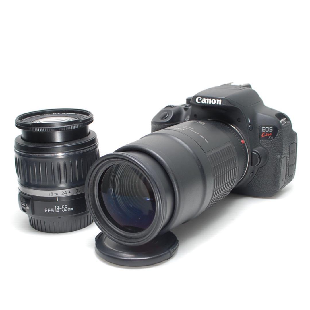 ▪️Canon kiss X7i▪️望遠レンズ付き 扱いやすい一眼レフ 美品