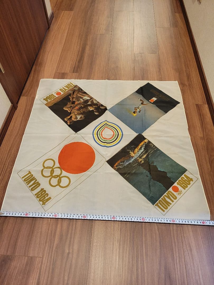 1964年東京オリンピック 1970年大阪万博 記念風呂敷
