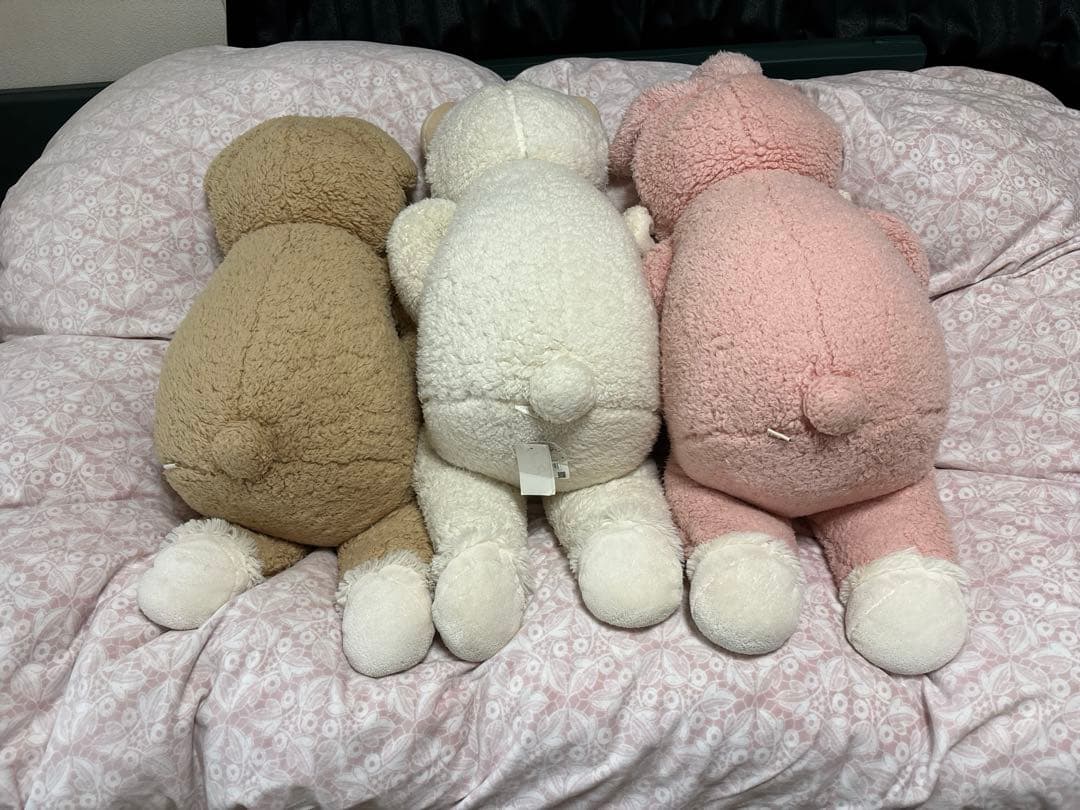 ひつじのメイプル3体Lサイズ希少品