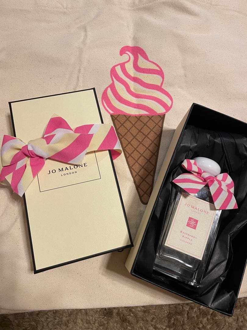 Jo Malone Raspberry Ripple 香水 ギフトボックス付き