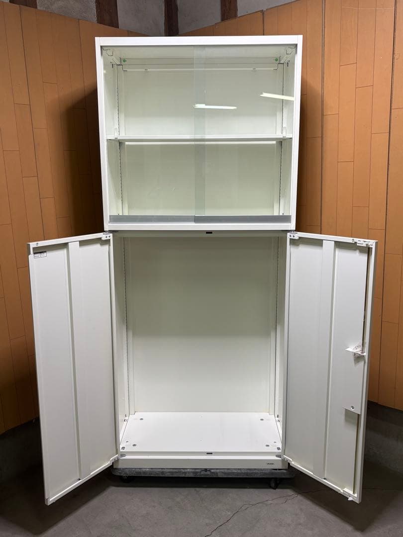 ☆HC139 山口県下松市より キャビネット 書庫 幅80 奥41 高185cm