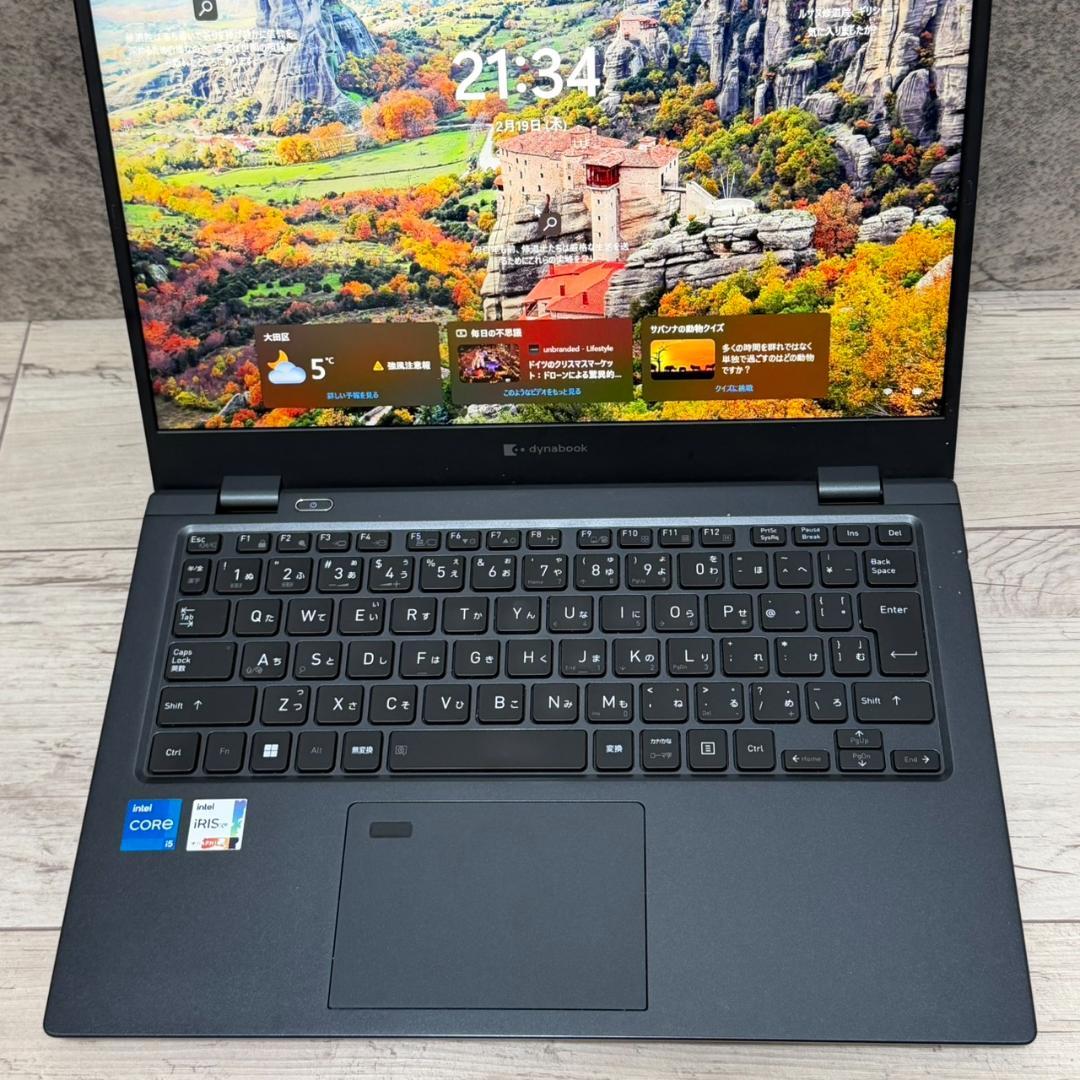 美品 バッテリー優良 G83HU【11世代i5＆16GB】高性能 ノートパソコン