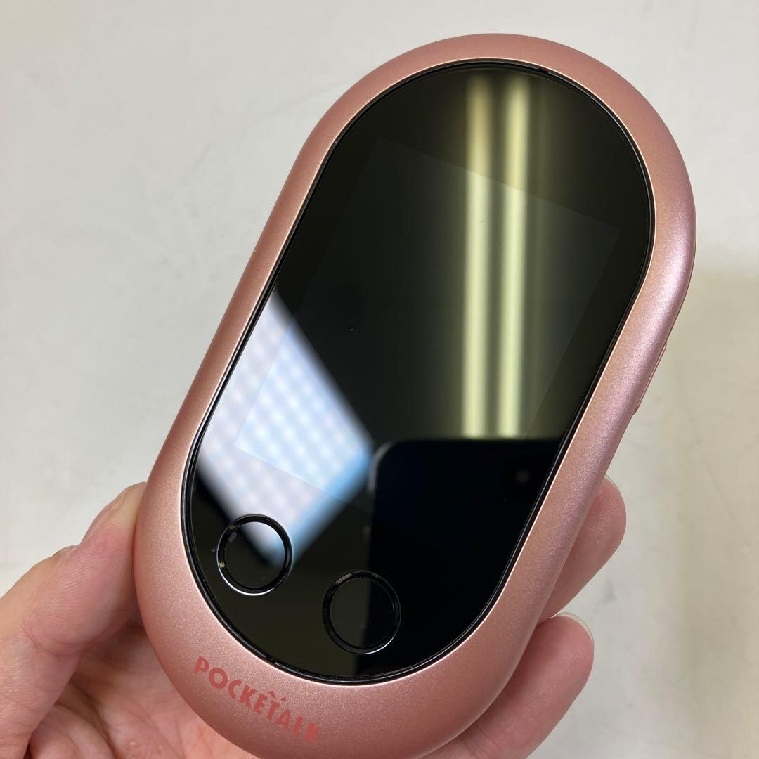 【美品】 POCKETALK ポケトーク W1PGP ピンクゴールド