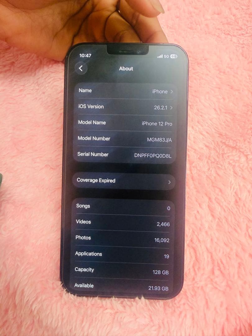 スマートフォン本体 Excellent Condition 12Pro 128GB SIM-Free