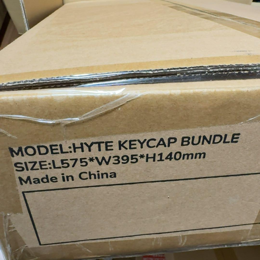 HYTE 星街すいせいコラボ キーキャップ マウスパッドセット 初回限定版