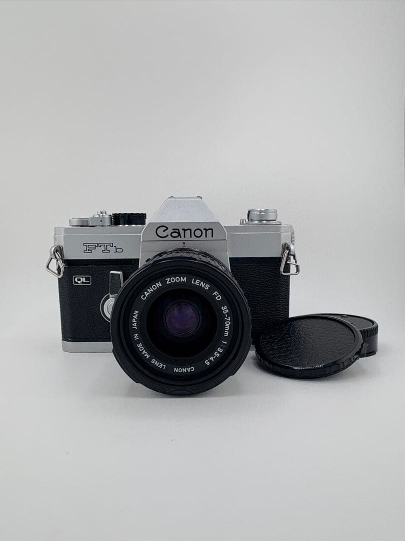 Canon FTb シルバー + New FD 35-70mm セット