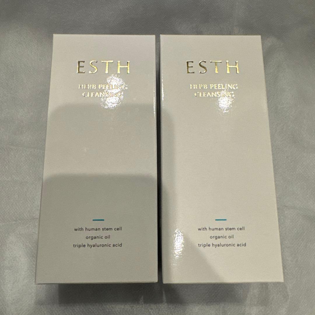 【新品2個】ESTH ハーブピーリングクレンジング 120g