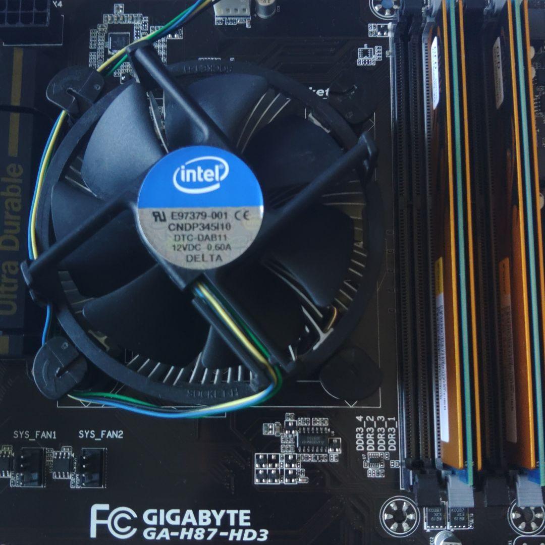 GIGABYTE GA-H87-HD3 マザーボードとパーツセット