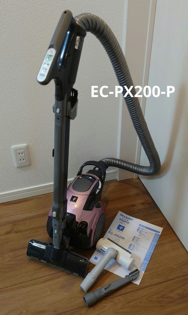 SHARP サイクロン掃除機 EC-PX200-P 取扱説明書 付属品あり