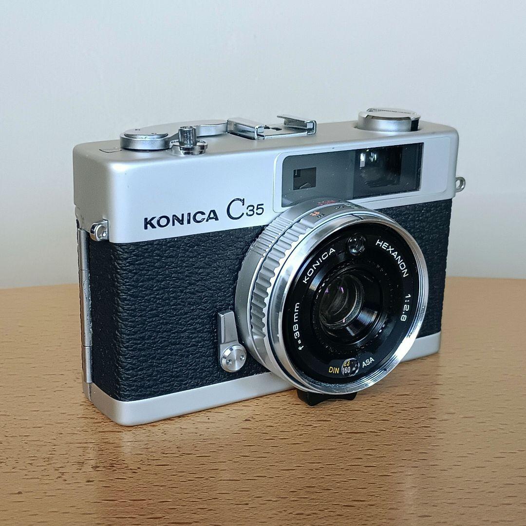 フィルムカメラ【完動品】コニカC35 芦田愛菜カメラ