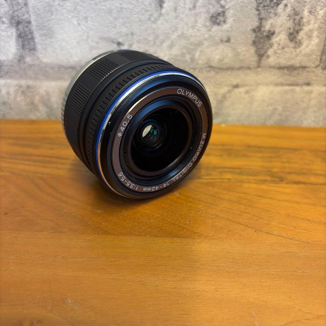 【元箱付OLYMPUS PEN E-P1 ツインレンズキット シルバーフルセット