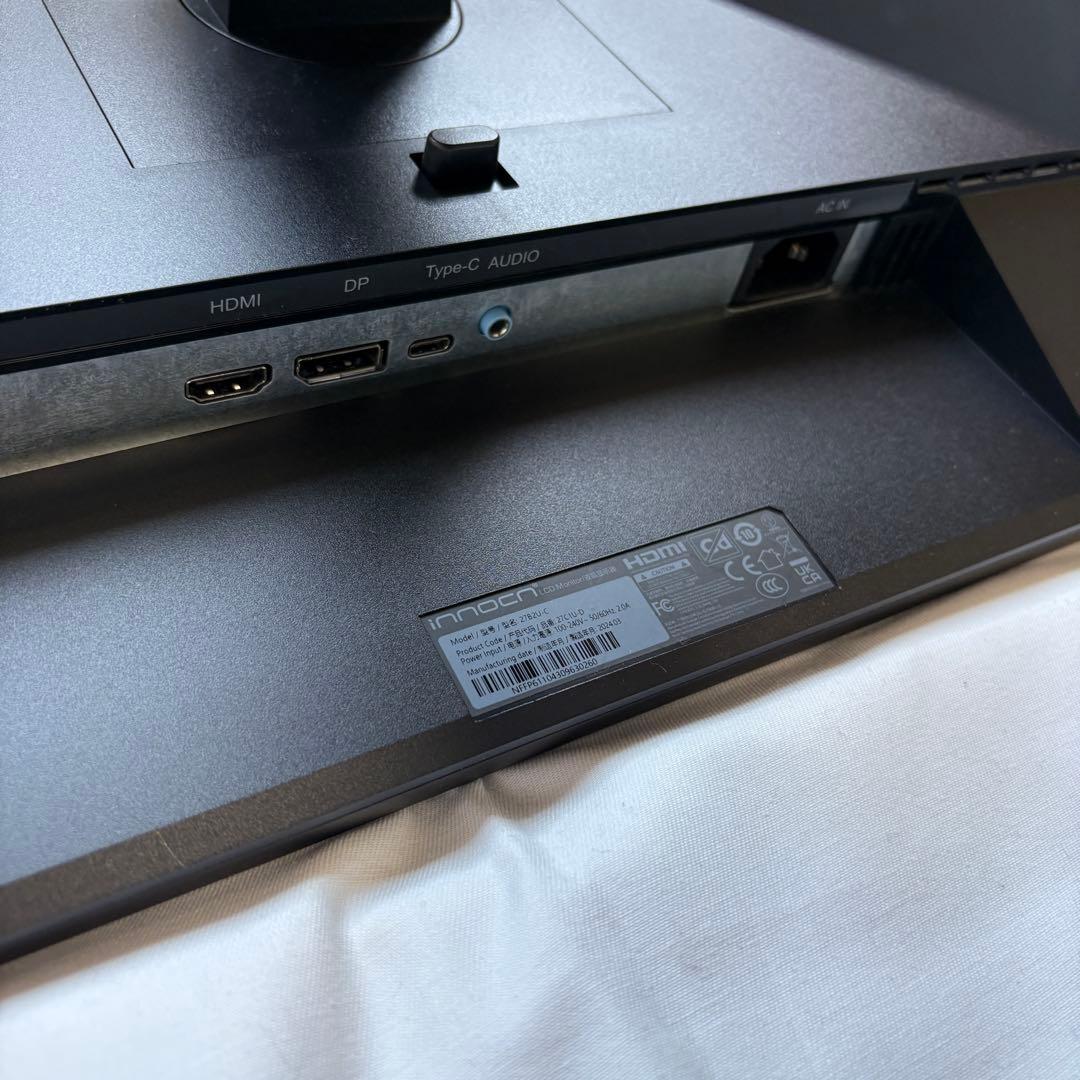 INNOCN 27C1U-D 27インチ4Kディスプレイ