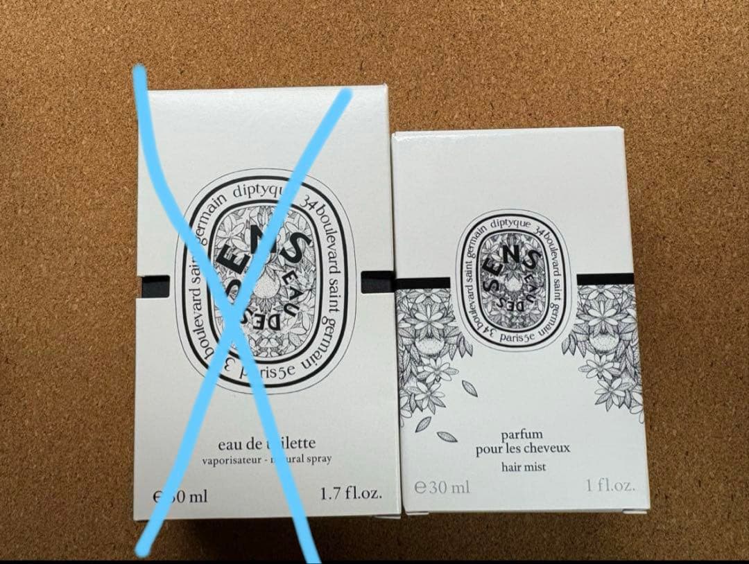 diptyque ヘアフレグランス オーデサンス 30ml