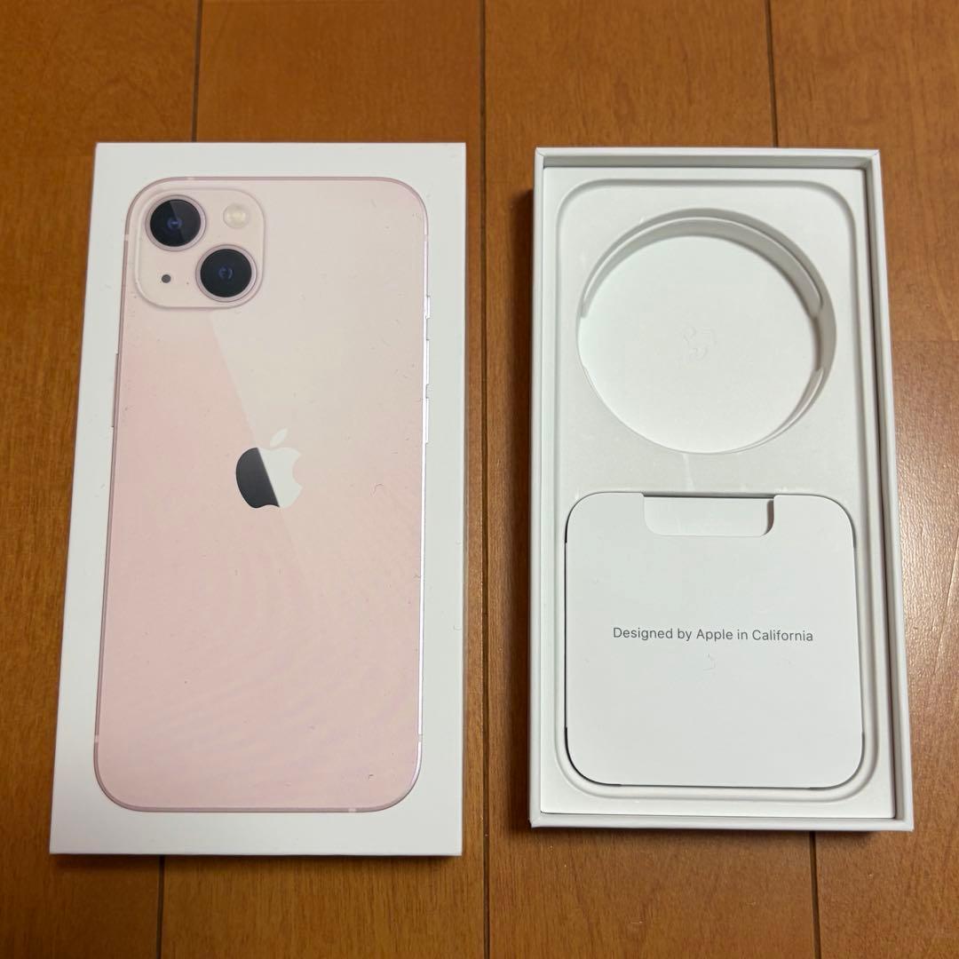 【美品】Apple iPhone 13 ピンク 128GB 本体SIMフリー