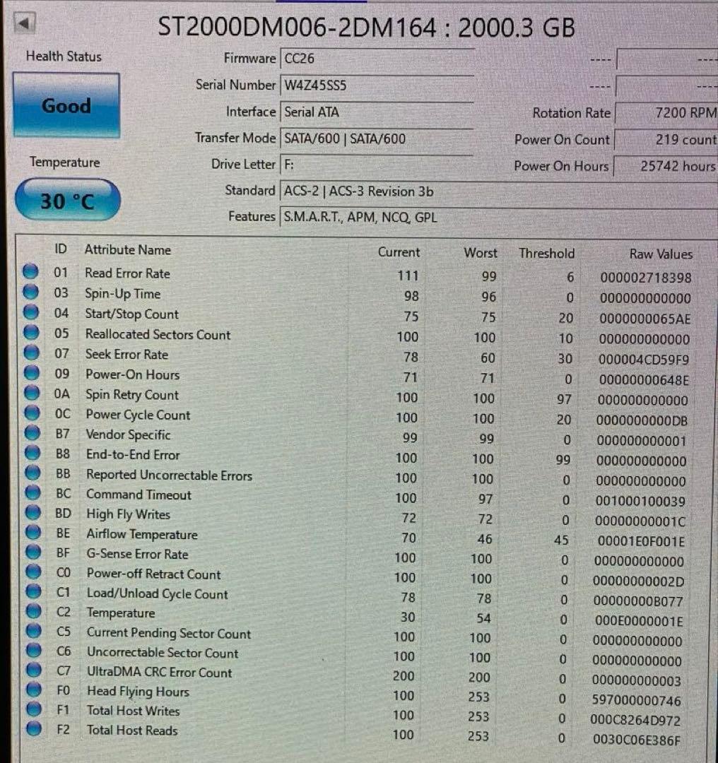 Barracuda 2TB 3.5インチ HDD