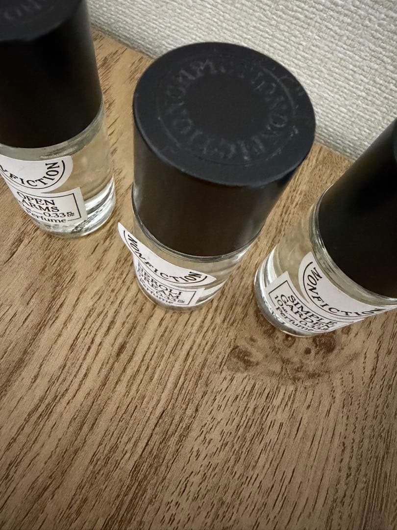 NONFICTION 香水 3本セット 10ml