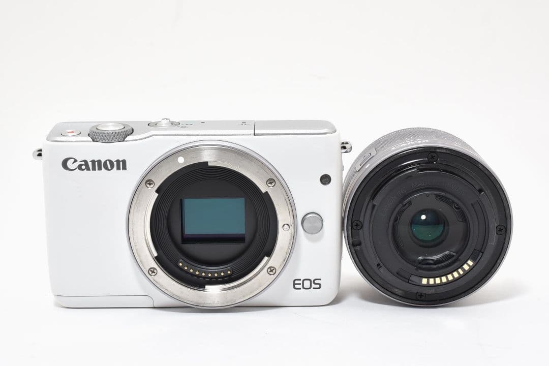 CANON　EOSM ホワイト　レンズセット