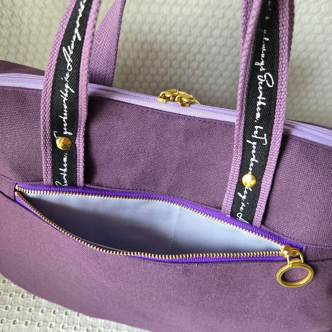 JUNE　ボストンショルダーバッグ（L)　帆布