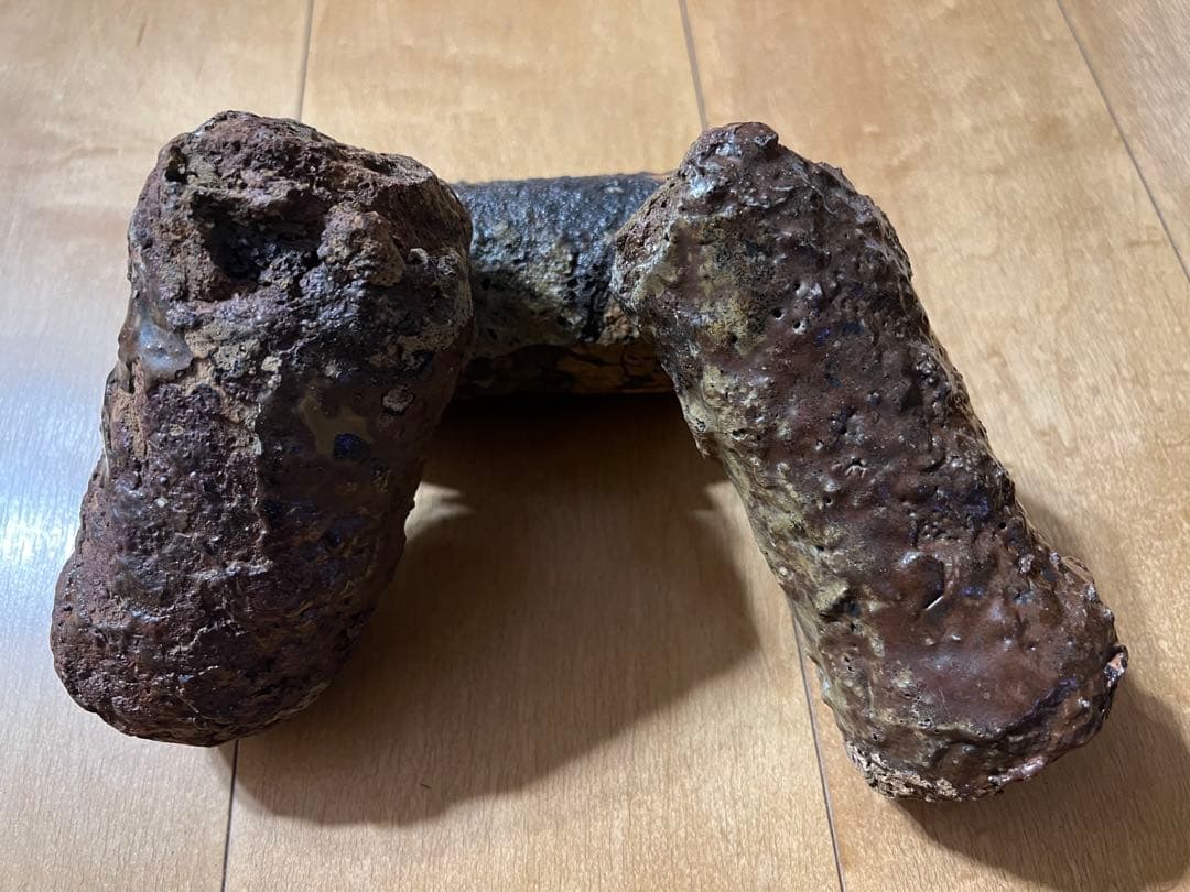 沖縄 壺屋焼 窯道具 大型 トチン 自然釉 登窯 骨董 古美術