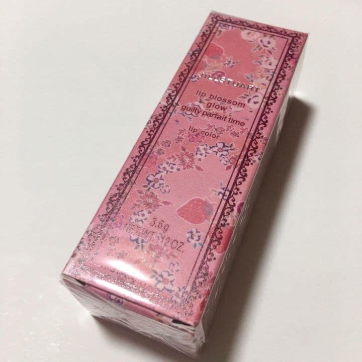 新品ジルスチュアートギルティパフェタイム リップブロッサム グロウ 限定色103
