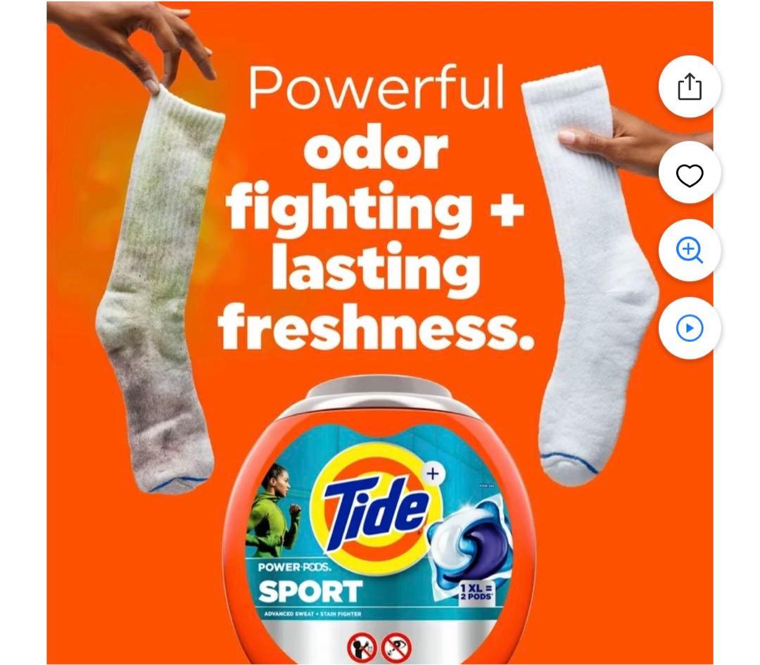 Tide タイド 洗濯洗剤ジェルボール XL45ポッド個2.06kgアメリカ洗剤