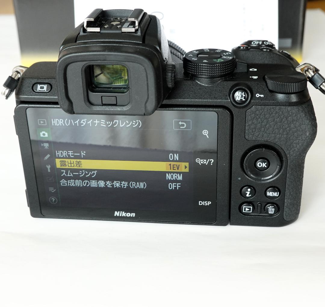 新品同様　ニコン Z50　ズームレンズキット　保護フィルター付き