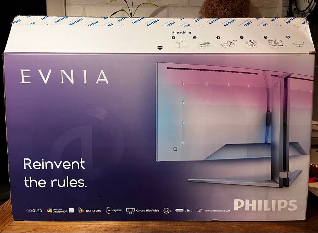 Philips 34M2C8600 OLED ウルトラワイドモニター