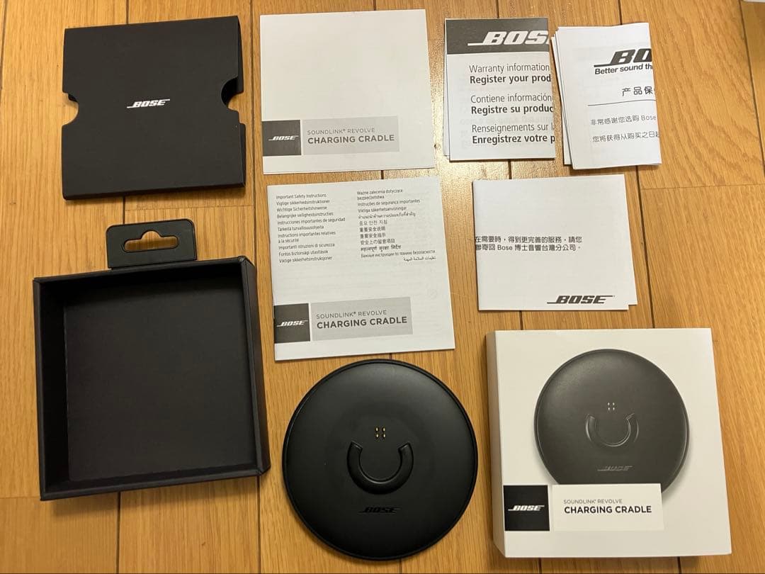 【セット】美品 BOSE Soundlink REVOLVE スピーカー　充電
