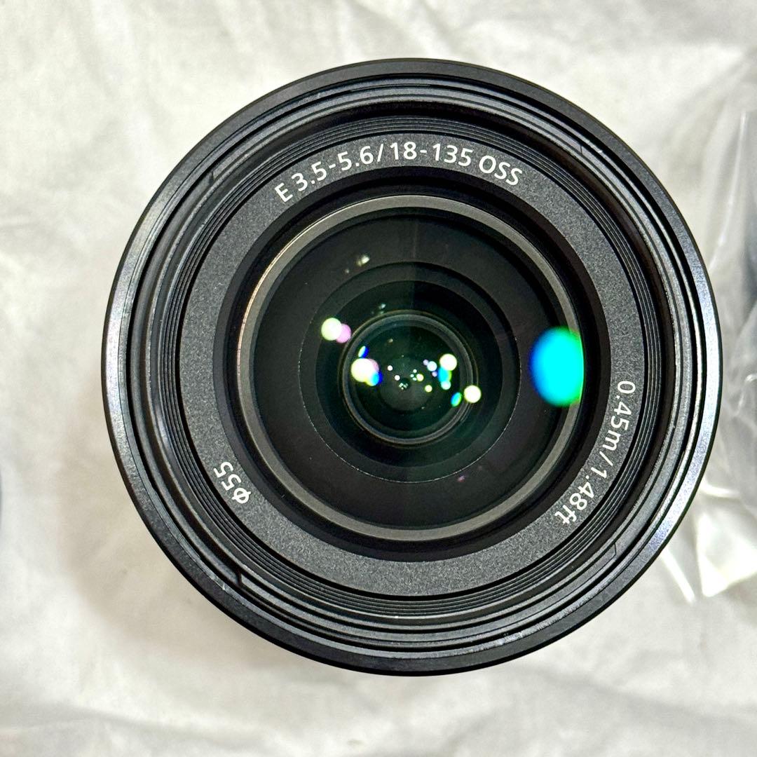 未使用　SONY SEL18135 高倍率ズームレンズ