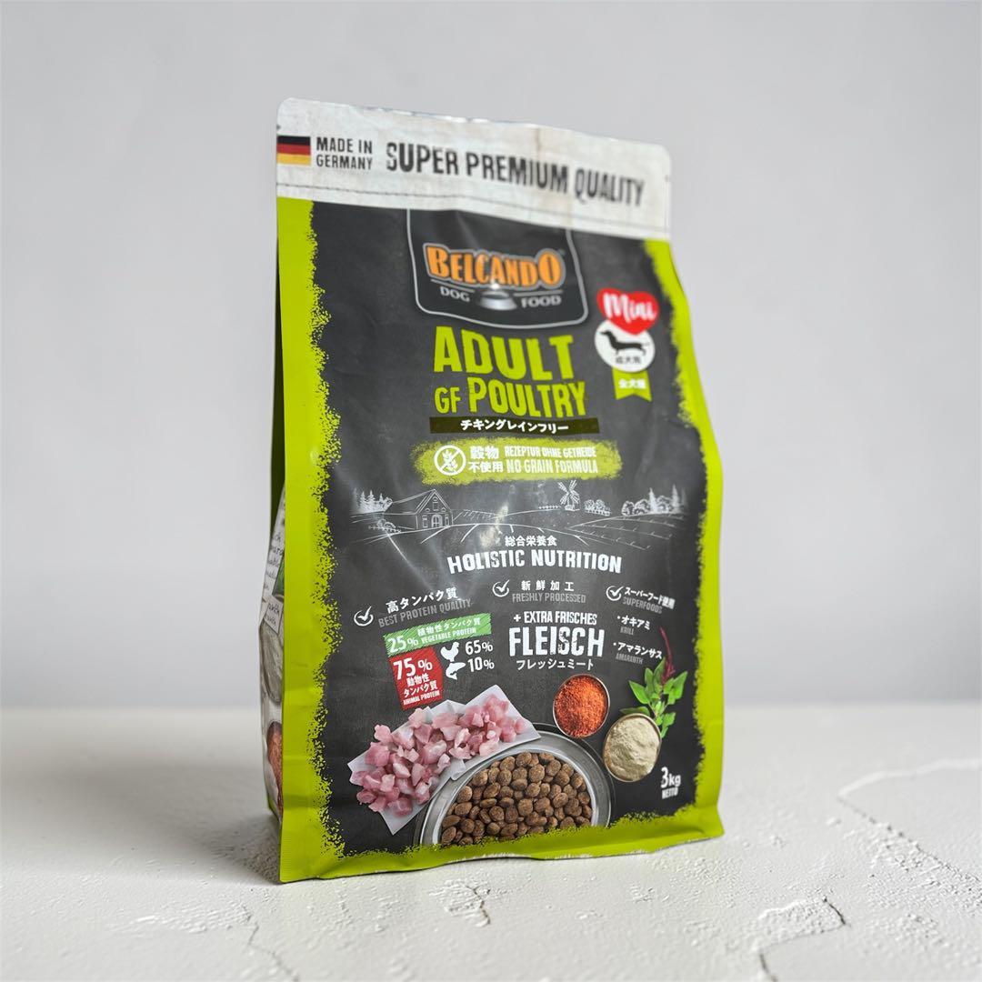 Belcando ADULTチキン&フィッシュドッグフード3kg