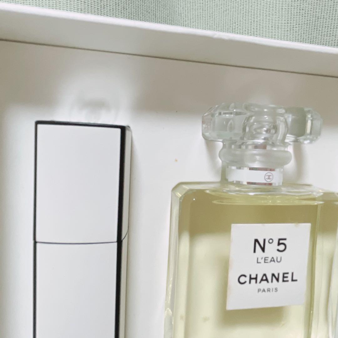 CHANEL N°5 L'EAU 100ml ミニスプレー付き