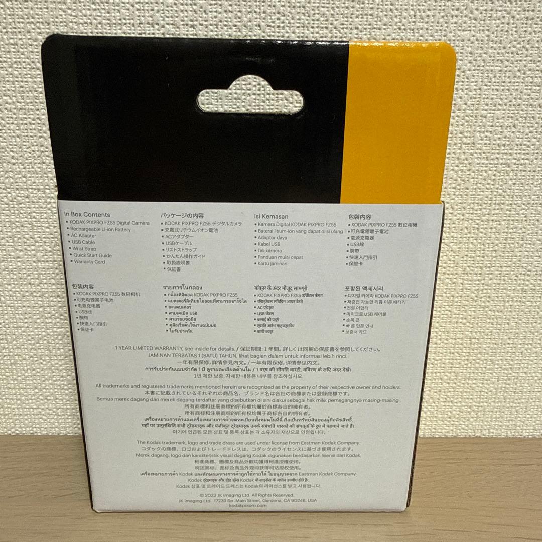 KODAK PIXPRO FZ55 デジタルカメラ ブラック