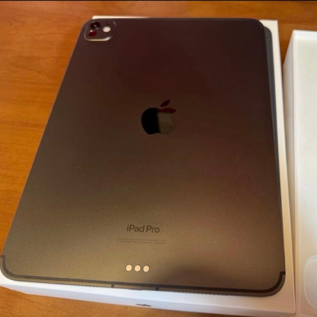 iPad Pro 11inch M4 1TB Cellular スペースブラック