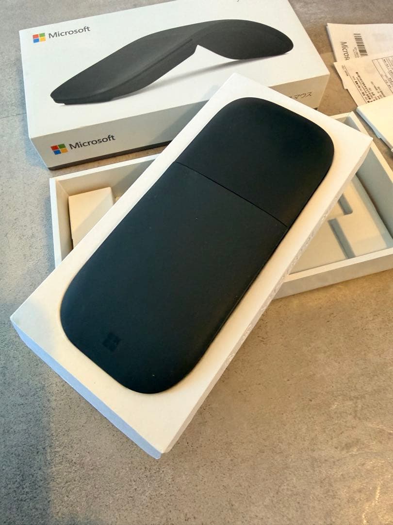 Microsoft 純正 アークマウス サーフェス Surfaceブラック
