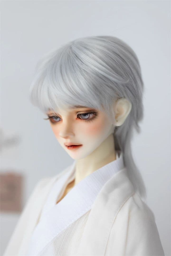 AX90 BJD 1/3 人形 ドール　用ウィッグ カツラ 耐熱 ハンドメイド