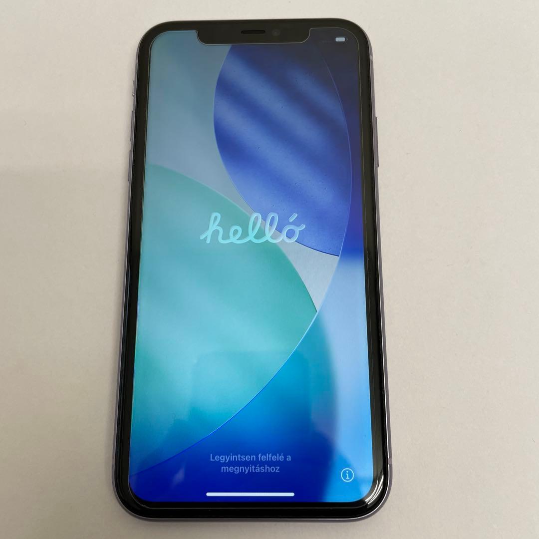 Apple iPhone 11 パープル【美品】
