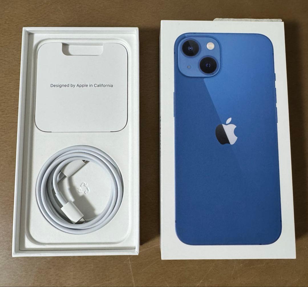 Apple iPhone 13 ブルー 本体【今月末まで】